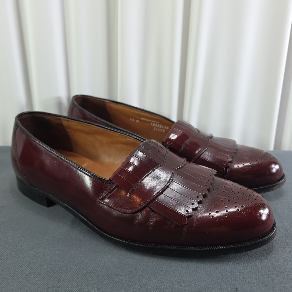 Bostonian Men's Dress Shoes US Size 10 M  Loafers‎ Leather Made In The USA